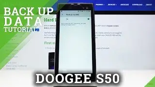 How to Activate Google Backup in DOOGEE S50 &ndash; Protect Your Data