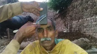 ASMR Fast Shaving & Real Barber | Pure Beard Razor Sounds for Relaxation