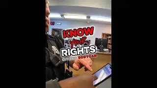 Man Schools Cops by Exercising His Rights | Police Bodycam