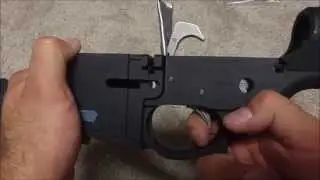 Palmetto State Armory Enhance Trigger, JP Enterprise Enhanced and Power Reducing Springs.