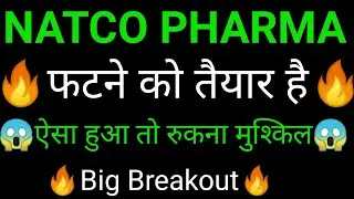 NATCO pharma 🔥✅ | NATCO pharma share latest news today | NATCO pharma share news | NATCO