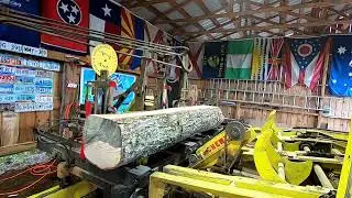 sawing hard maple bowl blanks # 425