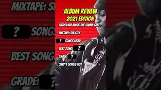 Ski Mask The Slump God, Sin City Mixtape Review #skimasktheslumpgod #rap #review
