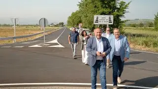 Diputaci&oacute;n finaliza el ensanche de la carretera de Cacabelos a Arganza con 2 millones de euros