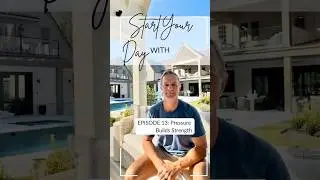 Pressure Builds Strength | Start Today with Trey #Shorts