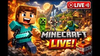 Minecraft Survival LIVE  PART 1🔴 |  Chat Decides My Gameplay