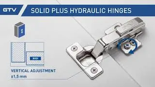 Hydraulic cup hinge SOLID PLUS