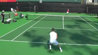 01 31 2010 Van Vs Radford men's tennis singles 3 of 11