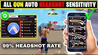 Free Fire Auto Headshot Trick 2026 Sensitivity | 2GB/4GB/6GB RAM Settings (One Tap Headshot)