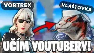 &Scaron;&Iacute;LEN&Eacute; padaj&iacute;c&iacute; donuty, n&aacute;m pomohli ve Hře!! Uč&iacute;m YOUTUBERY fortnite #8  @vortrexik
