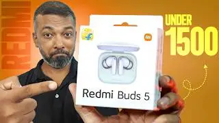 Redmi Buds 5 @ ₹1,499 😲 Surprisingly GOOD! | Calls, Sound & Music #SBUS