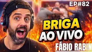 BRIGA AO VIVO, CADEIRA VOANDO E O CAOS NA TV &ndash; F&Aacute;BIO RABIN COM&Eacute;DIA STAND UP