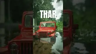 Mahindra thar 1:32 diecast scalemodel toy #scalemodel #diecast #thar #roxx