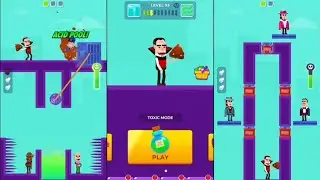 Hitmasters levels 92-100 (toxic mode / Dracula skin / shit weapon) walkthrough gameplay android  ios