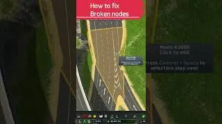Fix a Broken Node - Cities Skylines