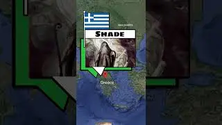 Ghost From Different Countries #country #map #world #shorts