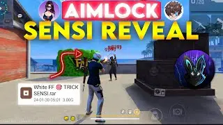 THIS AIMLOCK🎯 SENSI @smartyislive1m  GIVES ONLY RED NUMBERS ⚙️ ENABLE THIS AIMLOCK SENSI ON ANDROID