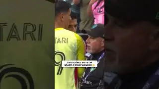 Same Old Luis Suarez ! Spitting Opponent Coach  #luissuarez #intermiami #seattlesounders