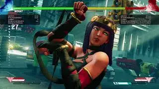SFV Menat Practical V Trigger Combo Variant 2