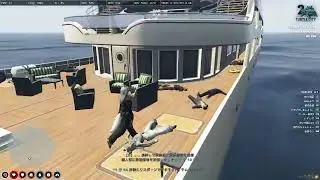 客船　歪み