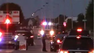 Engine 121 Responding to Roll-Over Accident