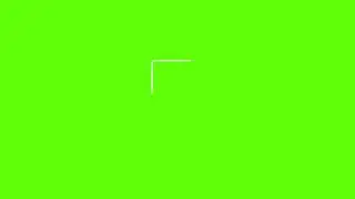 Rectangle Green Screen Animation.