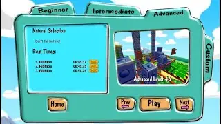 Marble Blast Gold: Advanced Level 46 Gold Time: Natural Selection