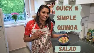 Healthy Quinoa Salad With Easy Home Made Dressing  | Indo German Chronicles