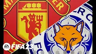 MANCHESTER UNITED vs LEICESTER CITY  | FRIENDLY | FIFA 23 | PS5