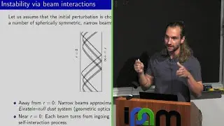 Georgios Moschidis - Instability of Anti-de Sitter spacetime for the Einstein-scalar field system