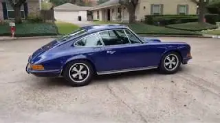 1972 Porsche 911S Coupe Walk Around