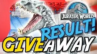 Jurassic World&reg; GIVEAWAY RESULTS | Indominus Rex 