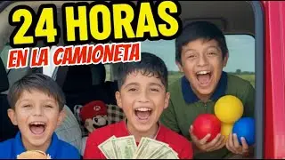 24 HORAS en el CARRO 🚘✨| TERMINA MAL 🤡‼️