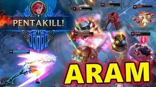 ARAM LoL FUN Montage 2025 (Penta, Vi, Braum, Fiddlesticks, Lissandra, Yasuo, Jinx) #434