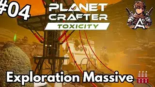 Planet Crafter FR DLC Toxicity Ep.4 Plong&eacute;e dans une structure colossale pleine de dangers 🔎⚠️