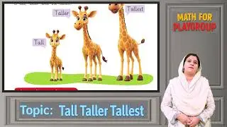 Math 4+ | Tall, Taller, Tallest for Parents | Easy Home Learning