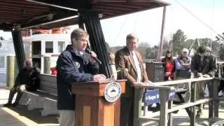 Buyboat Winnie Estelle joins the Floating Fleet at the Chesapeake Bay Maritime Museum