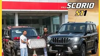 Add New Car.. Scorpio S11..#blackGhoda #viral #viralvideo #trending #Marida #dailyvlog 