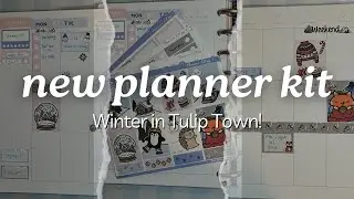 Winter in Tulip Town - New Planner Sticker Kits - Etsy Sticker Shop