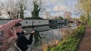 Christmas Day Pike Lure fishing the Trent and local canal