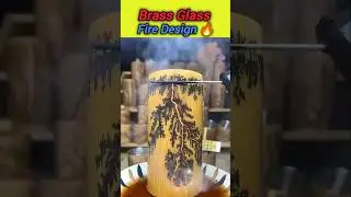 Braas Glass Fire Design 😯🔥#glass #design #factory #technology #fire #bollywood