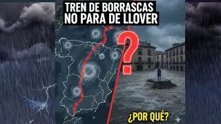 Tren de Borrascas en Espa&ntilde;a: &iquest;Por Qu&eacute; NO PARA de Llover?