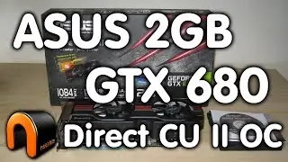 ASUS 2GB GTX 680 Direct CU II OC Graphics Card Unboxing