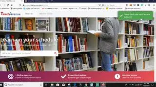 How To Retrieve Password if you Forgot your Password in TeachAvenue