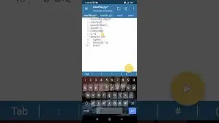 Created a design using python in Android phone