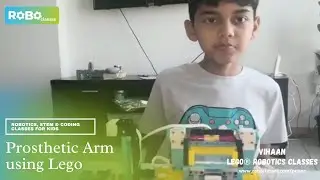 LEGO&reg; Spike Prime prosthetic arm Robot by Vihaan