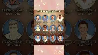 👉 Top 12 Indian Cricketers of All Time 🏏 | Sachin, Dhoni, Kohli, Kapil Dev & Legends