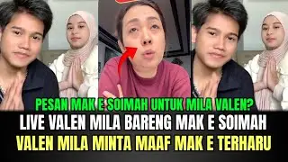 Live Valen dan Mila Bareng Mak e Soimah, Valen Mila Minta Maaf Mak e Terharu Sedih!