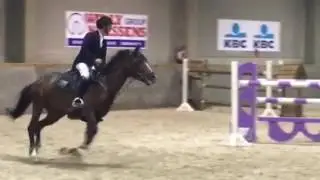 Roy van Beek, 6-jarige Kalman van Orchid, 1,25m