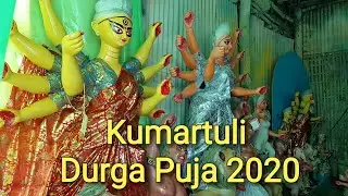Maa Durga Idol Making in kumartuli, Kolkata, Durga Puja 2020.